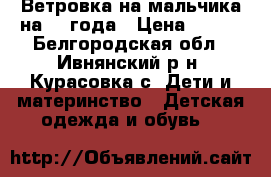 Ветровка на мальчика на 2-3года › Цена ­ 800 - Белгородская обл., Ивнянский р-н, Курасовка с. Дети и материнство » Детская одежда и обувь   